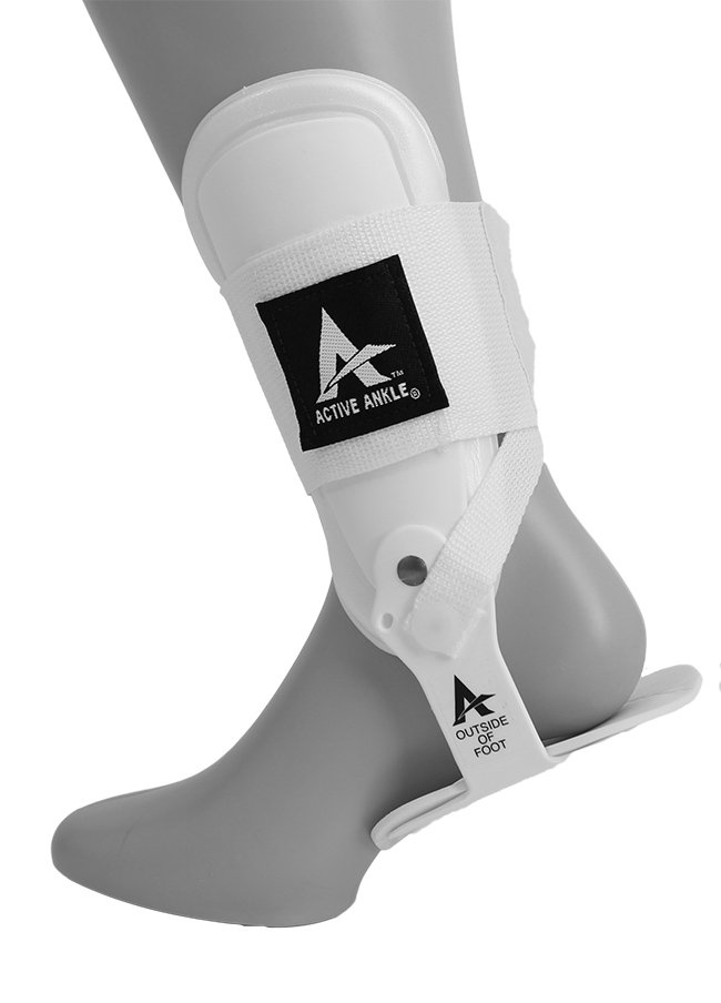  ACTIVE ANKLE T2 WHITE - Fußgelenkbandage mit Gelenk