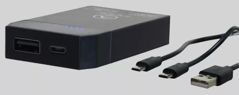 Powerbank mit 2-4 Stunden aktiver Wärme